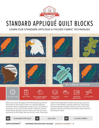Standard Appliqué Blocks