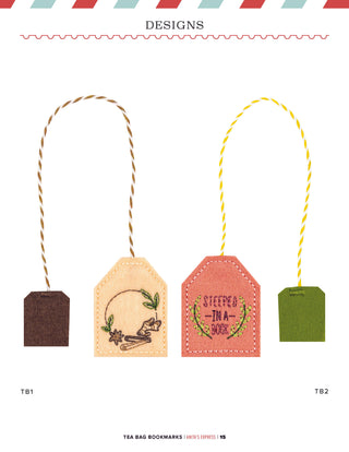 Tea Bag Bookmarks