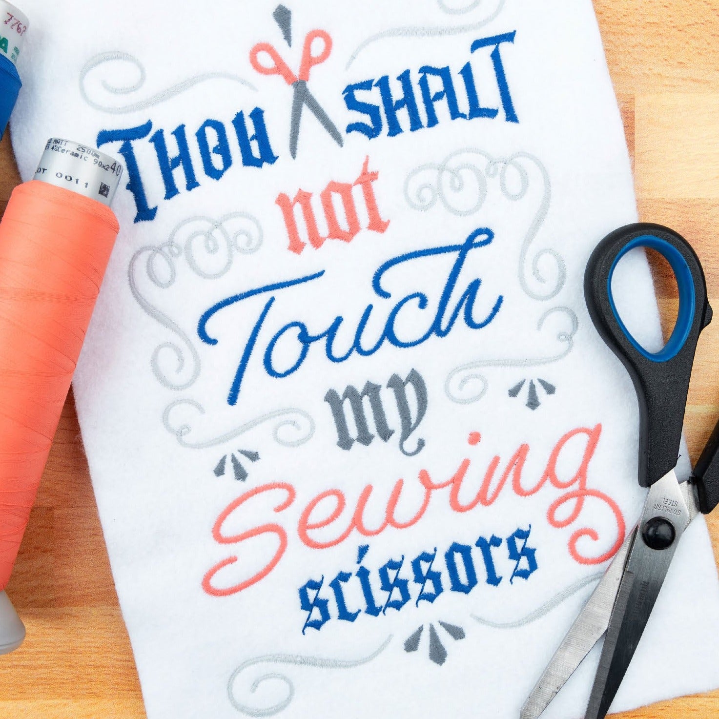 Thou Shalt Not Touch My Scissors