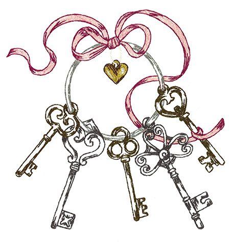 Antique Keys — Anita Goodesign