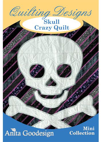 Skull Crazy Quilt