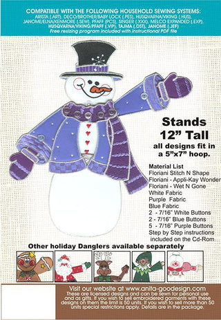 Snowman Dangler