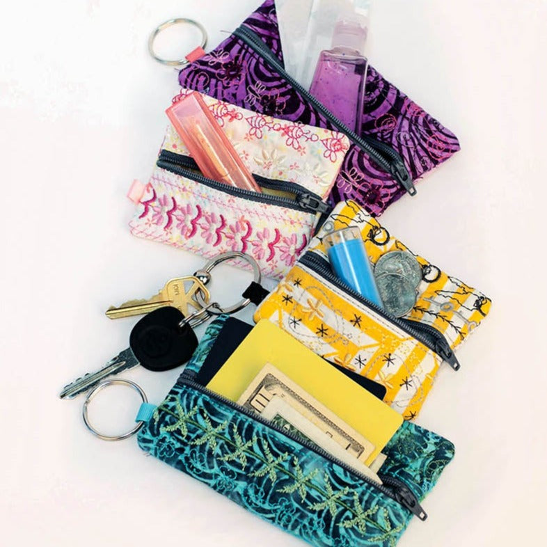 Crazy Stitch Keychain Bags