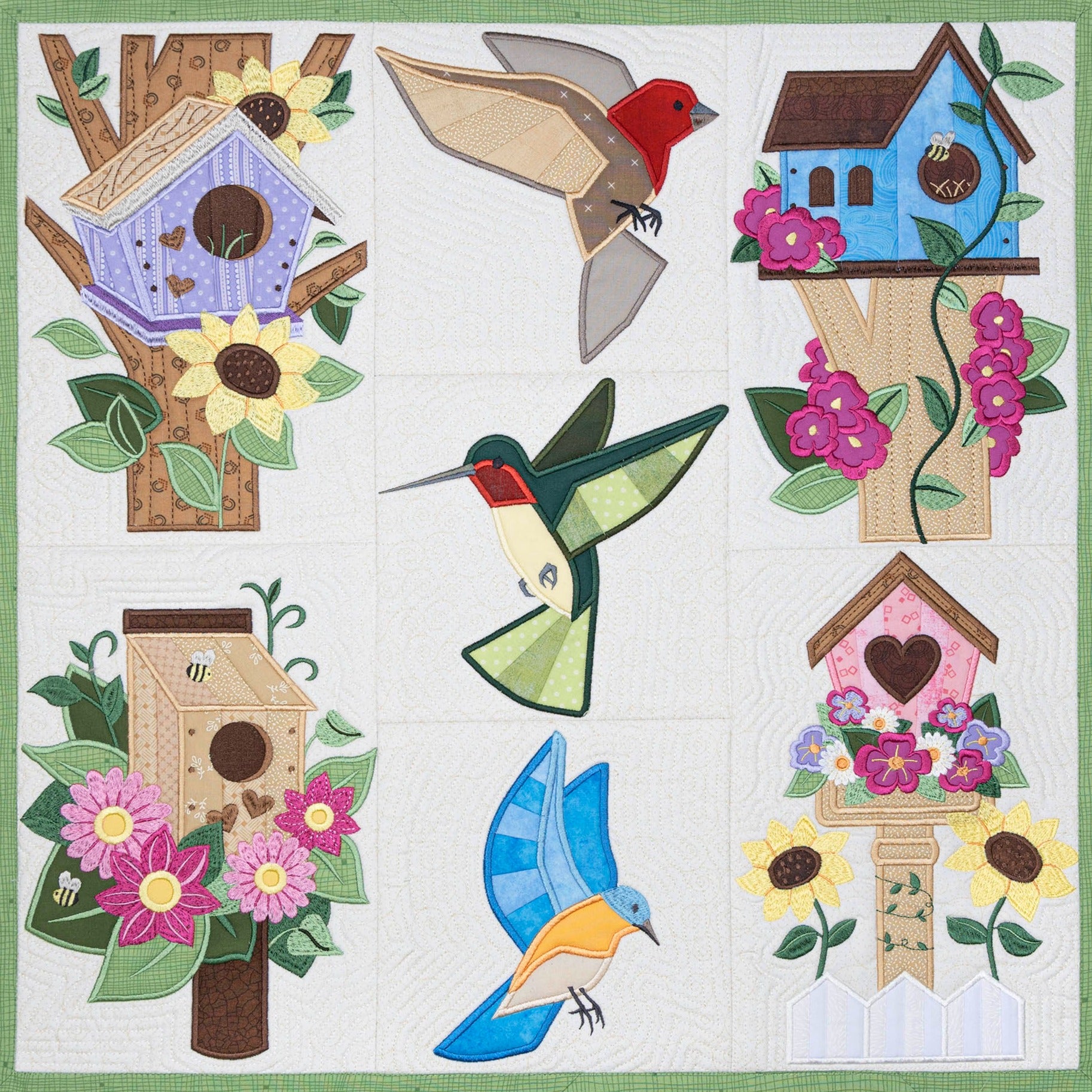 Paper Piecing Aviary