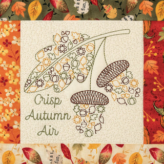 Hand Stitched Autumn Quilt